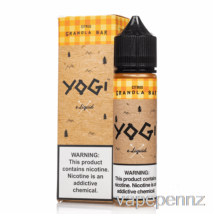 Citrus Granola Bar - Yogi E-Liquid - 60mL 6mg VAPE NZ